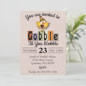 感謝の気持ちを揺らぐまで食べる 招待状 (スタンド正面)