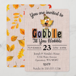 感謝の気持ちを揺らぐまで食べる 招待状