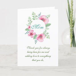 感謝の気持ちを母に伝えよう 母の日 シーズンカード