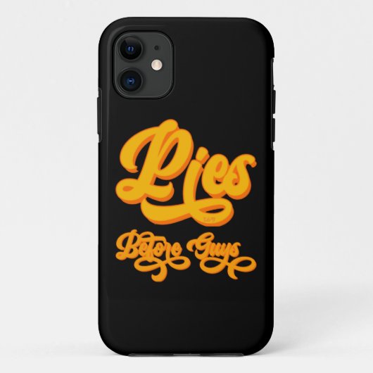 感謝の気持ちを表すパイおもしろいズ Case-Mate iPhoneケース (裏面)