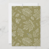 感謝の気持ちを表すパーティー 招待状 (裏面)