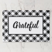 感謝の気持ちを表す紙の敷き物 ペーパーパッド (正面)