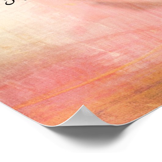 感謝の気持ちを表す ポスター (角)