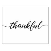 感謝の気持ちを表す モダンでエレガントなゴム印 ラバースタンプ (インプリント)