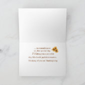 感謝の気持ちを賛美伝える記念として カード (内部)