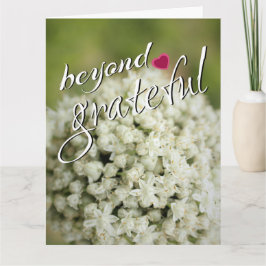 感謝の気持ちを超えたサンキューカード サンキューカード