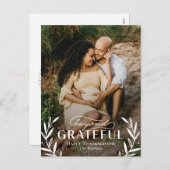 感謝の気持ちを超えたフォトカードはがき シーズンポストカード (正面/裏面)