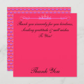 感謝の気持ちを込めたカード サンキューカード (正面/裏面)