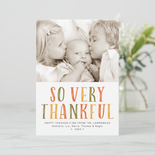 感謝の気持ちを込めたキルトの手紙 シーズンカード (スタンド正面)