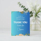 感謝の気持ちを込めたポストカード ポストカード (スタンド正面)