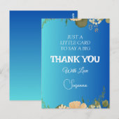 感謝の気持ちを込めたポストカード ポストカード (正面/裏面)