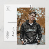 感謝の気持ちを込めた卒業ポストカード ポストカード (正面/裏面)