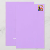 感謝の気持ちを込めた感謝文房具 便箋 (正面/裏面)