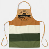 感謝の気持ちを込めた感謝賛美の名前 エプロン (正面)