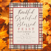 感謝の気持ちを込めた感謝賛美の祭り 招待状