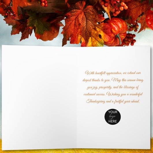 感謝の気持ちを込めてビジネスをモダン続けて 箔シーズンカード