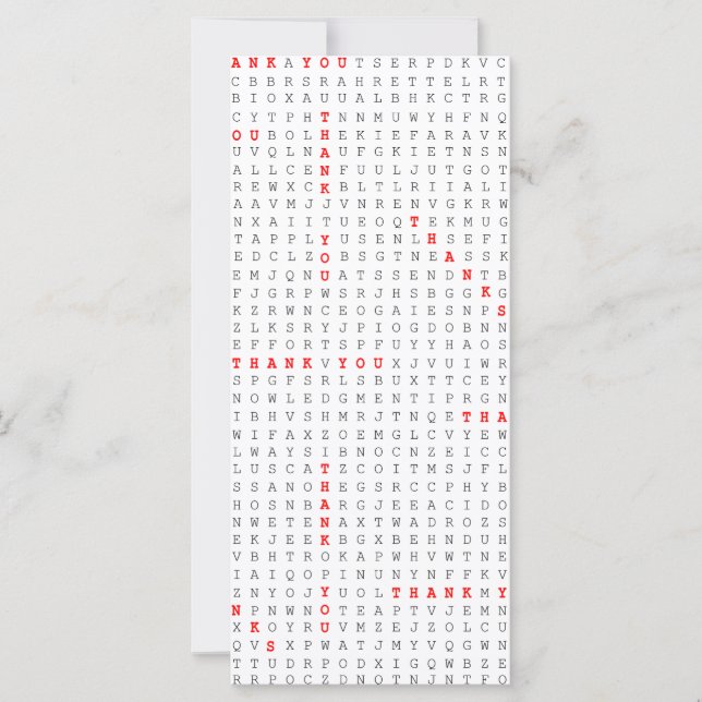 感謝の気持ちを込めて感謝する (正面)