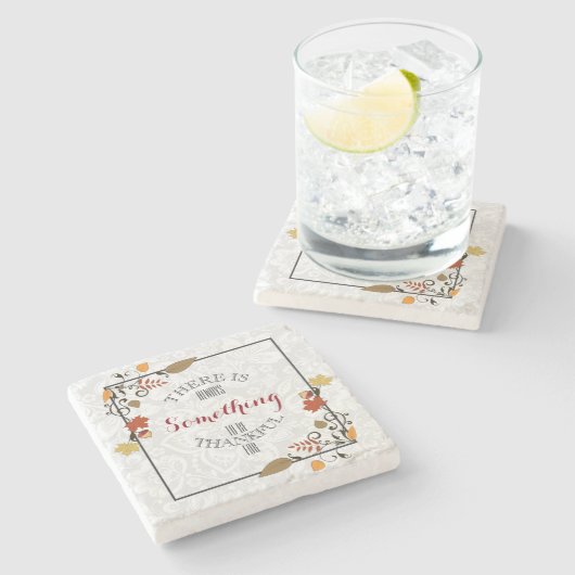 感謝の気持ちを込めて感謝する ストーンコースター (横)