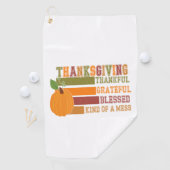 感謝の気持ちを込めて感謝賛美する ゴルフタオル (インサイチュ)