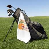 感謝の気持ちを込めて感謝賛美する ゴルフタオル (グリーン)