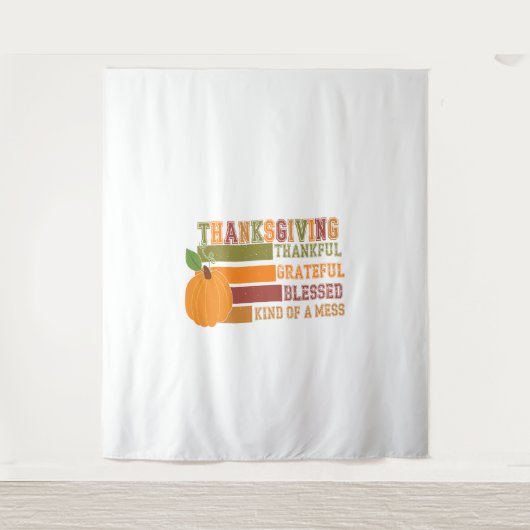 感謝の気持ちを込めて感謝賛美する タペストリー (正面)