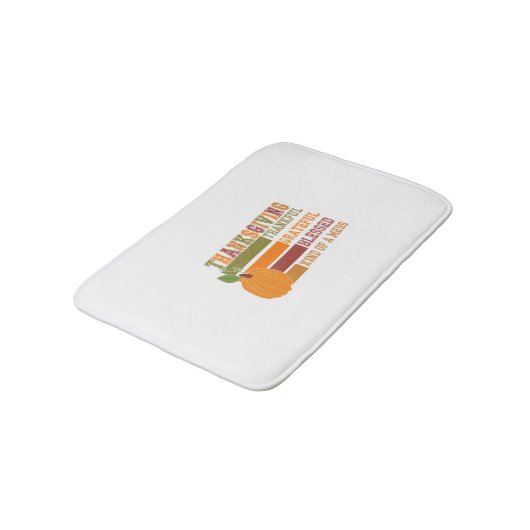 感謝の気持ちを込めて感謝賛美する バスマット (アングル)