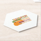 感謝の気持ちを込めて感謝賛美する ペーパーコースター (アングル)