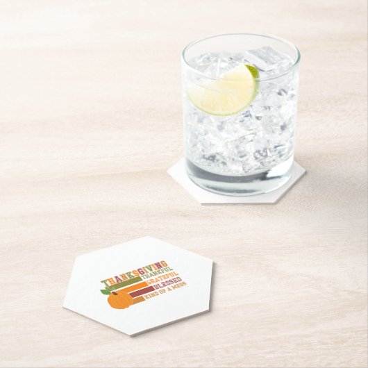 感謝の気持ちを込めて感謝賛美する ペーパーコースター (インサイチュ)