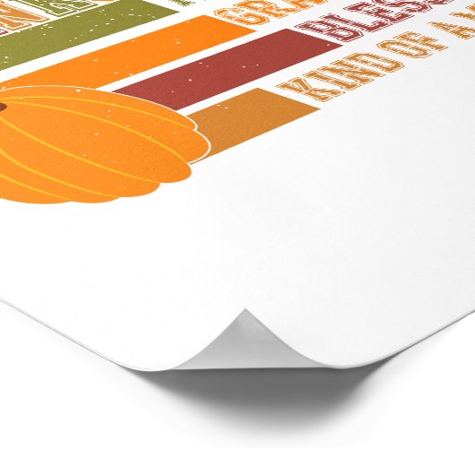 感謝の気持ちを込めて感謝賛美する ポスター (角)