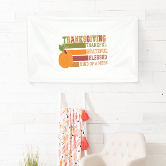 感謝の気持ちを込めて感謝賛美する 横断幕 (インサイチュ)