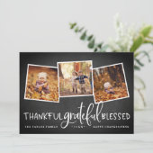 感謝の気持ちを込めて撮影コラージュ シーズンカード (スタンド正面)