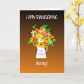 感謝の気持ちを込めて花束を カード (黄色い花)