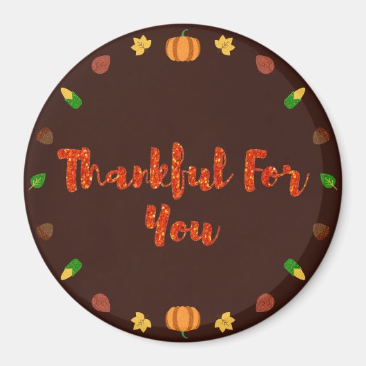 感謝の気持ちを込めて マグネット (正面)