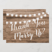 感謝の気持ちを込めて　私たちの式を執り行ってくれてありがとう サンキューカード (正面/裏面)