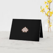 感謝の気持ちを高めモダンる カード (黄色い花)