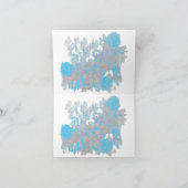 感謝の気持ちを高めモダンる サンキューカード (内部)