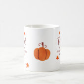 感謝の気持ちカスタム感謝 コーヒーマグカップ (中央)