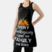 感謝の気持ち与えには必ず鳥の七面鳥 エプロン (インサイチュ)