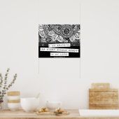 感謝の気持ち啓蒙ありがとう ポスター (キッチン)