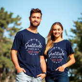 感謝の気持ち自感動的愛 Tシャツ