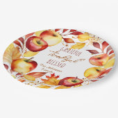 感謝の気持ち賛美に感謝する食器 ペーパープレート (アングル)