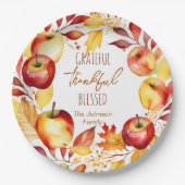 感謝の気持ち賛美に感謝する食器 ペーパープレート (正面)