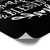 感謝の気持ち賛美の高い秋 ポスター (角)