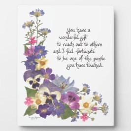 感謝の気持ち フォトプラーク