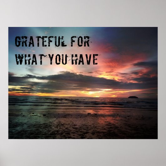 感謝の気持ち ポスター (正面)