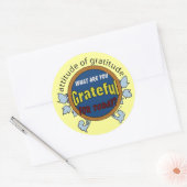 感謝の気持ち ラウンドシール (封筒)