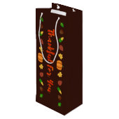 感謝の気持ち ワインギフトバッグ (裏面アングル)