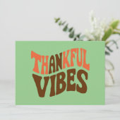 感謝の気持ち 感謝祭 ヴィンテージ 感謝  シーズンカード (スタンド正面)