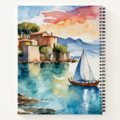 感謝の海辺の静寂 ノートブック (裏面)