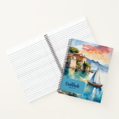 感謝の海辺の静寂 ノートブック (内部)